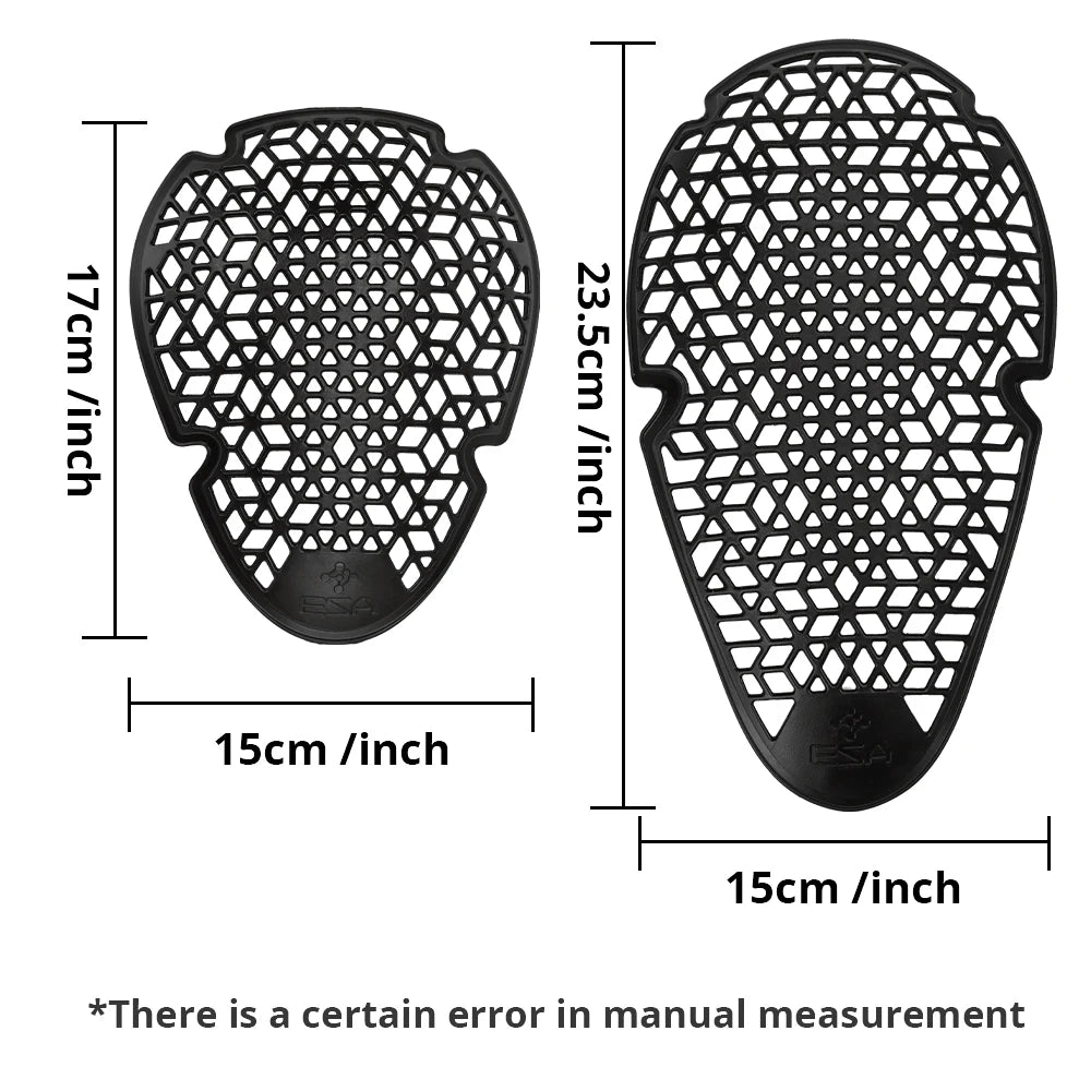 ESA Motorcycle Armor &ndash; CE Certified Lightweight Impact Guard
