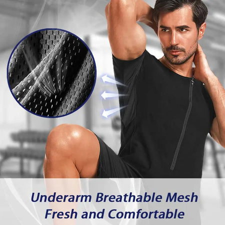 MOLLDANCN 3-In-1 Sauna Sweat Shirt &ndash; Heat Trapping Shaper