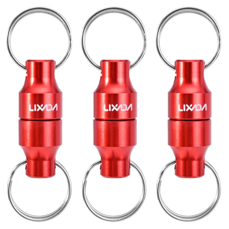 Lixada Fly Fishing Magnetic Net Release Holder &ndash; Clip red 3pcs