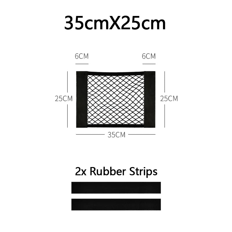 Car Trunk Net &ndash; Universal Mesh Organizer For Car Storage 3Pcs / 25CMx35CM