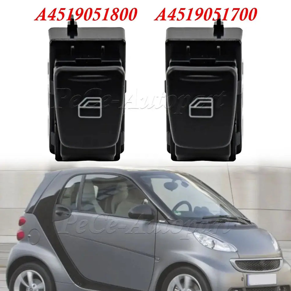 Electric Window Regulator Switch For Mercedes-Benz Smart Fortwo 451 by InterCyprus Trading Ltd