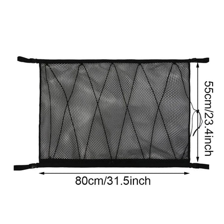 Car Roof Storage Organizer &ndash; Durable Polyester Mesh C