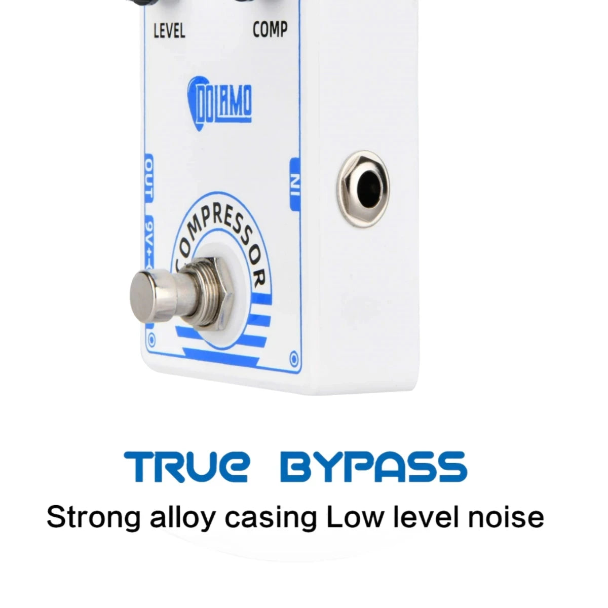 Caline Dolamo Chubby Comp Delay Pedal Compressor, Electric Guitar Effect Pedal, Fuzz, Distortion, Overdrive, Delay, D1-14 Series – InterCyprus Trading Ltd