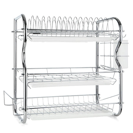 Multi-Functional 3-Tier Dish Rack &ndash; Draining Rack Holder
