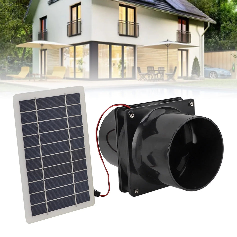 Solar Fan Ventilator ABS 10W 12V - Efficient Cooling