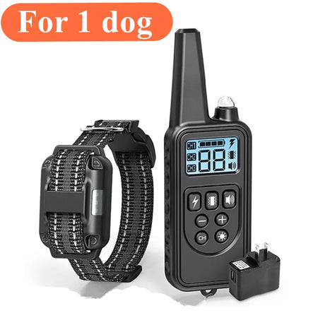 800m Remote Control Dog Training Collar &ndash; Rechargeable Waterproof Design