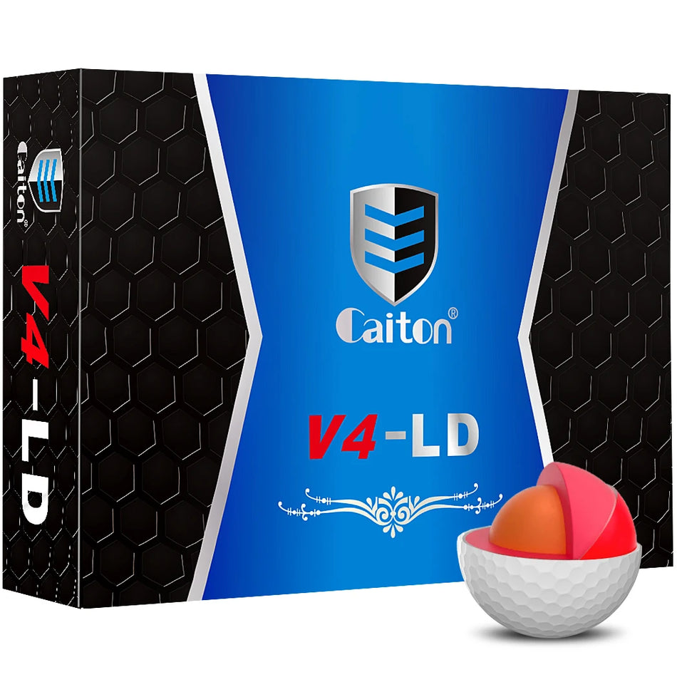 Palline da golf Caiton Pro a 4 strati Surlyn Tour Performance
