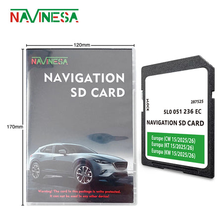 MIB2 Navigation Map Update &ndash; 2025-2026 Europe GPS Data for Skoda Superb 2015-2019