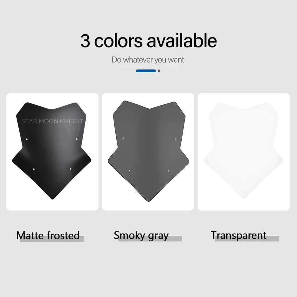 Defletor de Para-brisas em Plástico PC Yamaha MT-09 Tracer GT para Tracer 9 GT 2021-2024