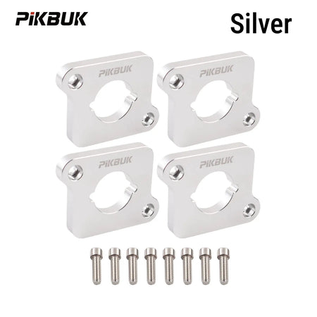 PIKBUK 4 Pcs Coilpack Adapter Plates Billet For R8/TFSI Ignition Coils A3 S3 8L Golf TT 1.8T RS4 S4 B5 Aluminum by InterCyprus Trading Ltd