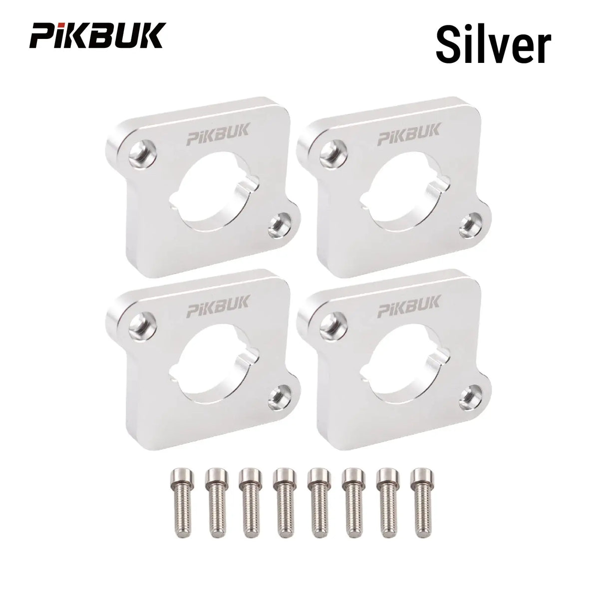 PIKBUK 4 Pcs Aluminum Coilpack Adapter Plates Billet For Audi A3 S3 A4 A6 TT R8/TFSI Ignition Coils 8L Golf 1.8T RS4 S4 B5 by InterCyprus Trading Ltd