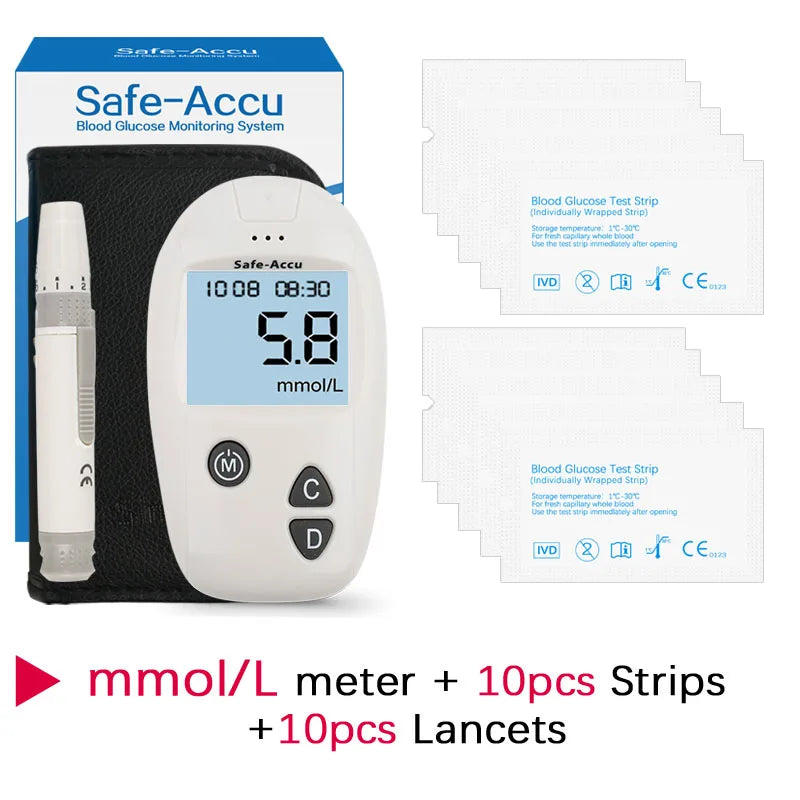 Accu Blood Glucose Meter &ndash; Accurate Blood Sugar Monitoring mo-Meter 10Test / CHINA