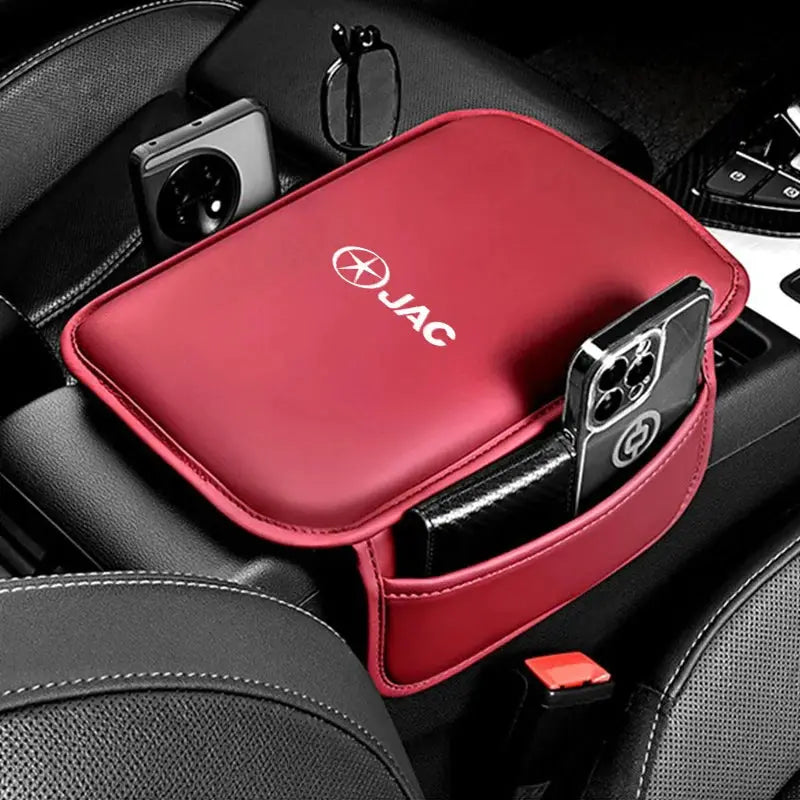 Center Console Arm Rest Protector Leather Car Armrest Box Pad Storage Pocket for JAC Motors T6 T8 T9 JS4 JS6 E30X accessories by InterCyprus Trading Ltd