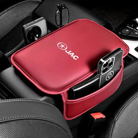 Center Console Arm Rest Protector Leather Car Armrest Box Pad Storage Pocket for JAC Motors T6 T8 T9 JS4 JS6 E30X accessories by InterCyprus Trading Ltd