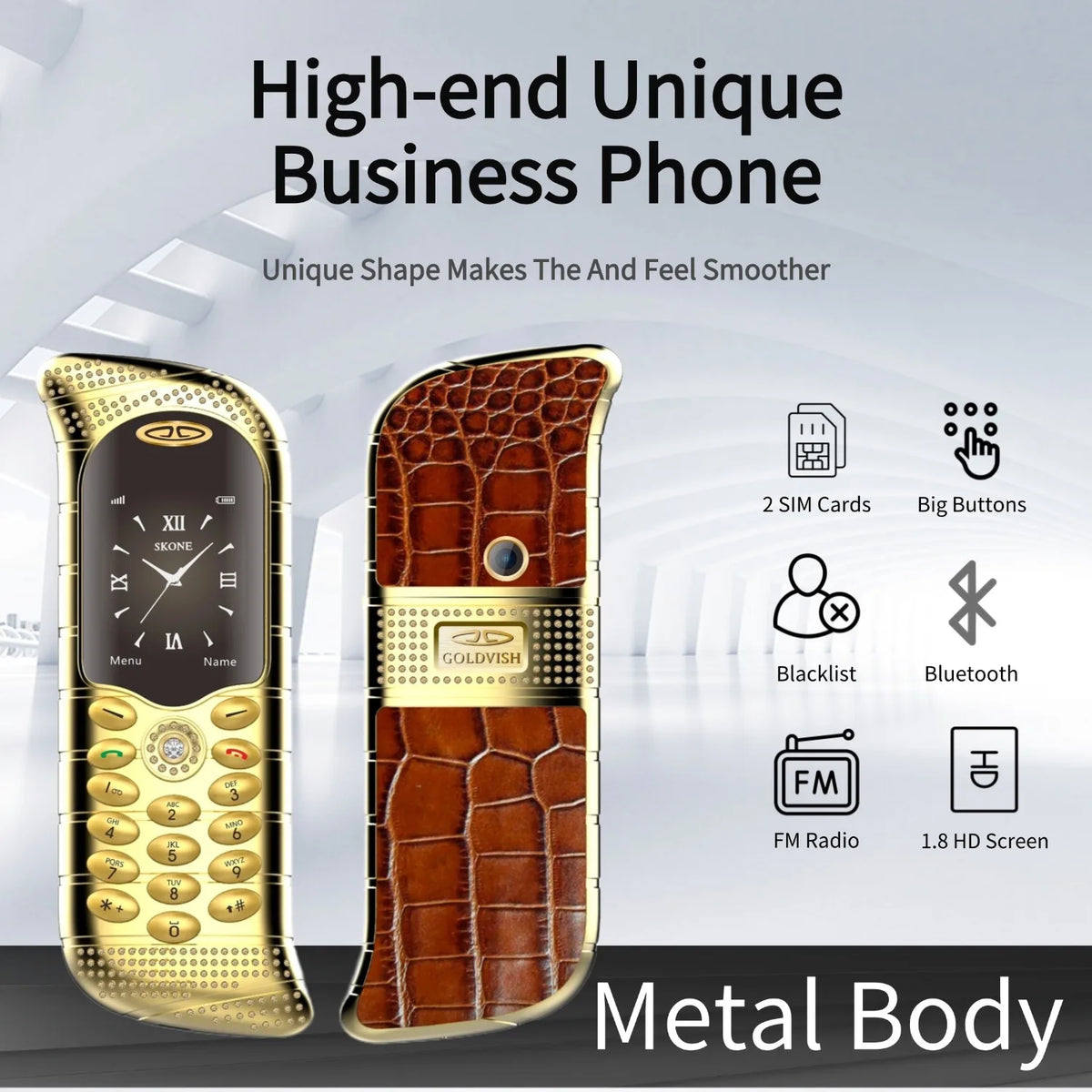 Funny Shape Luxury Cellphone - Magic Voice Dialing
