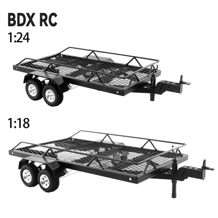 BDXRC Metal Trailer for 1/18 1/24 RC Car &ndash; Durable Build