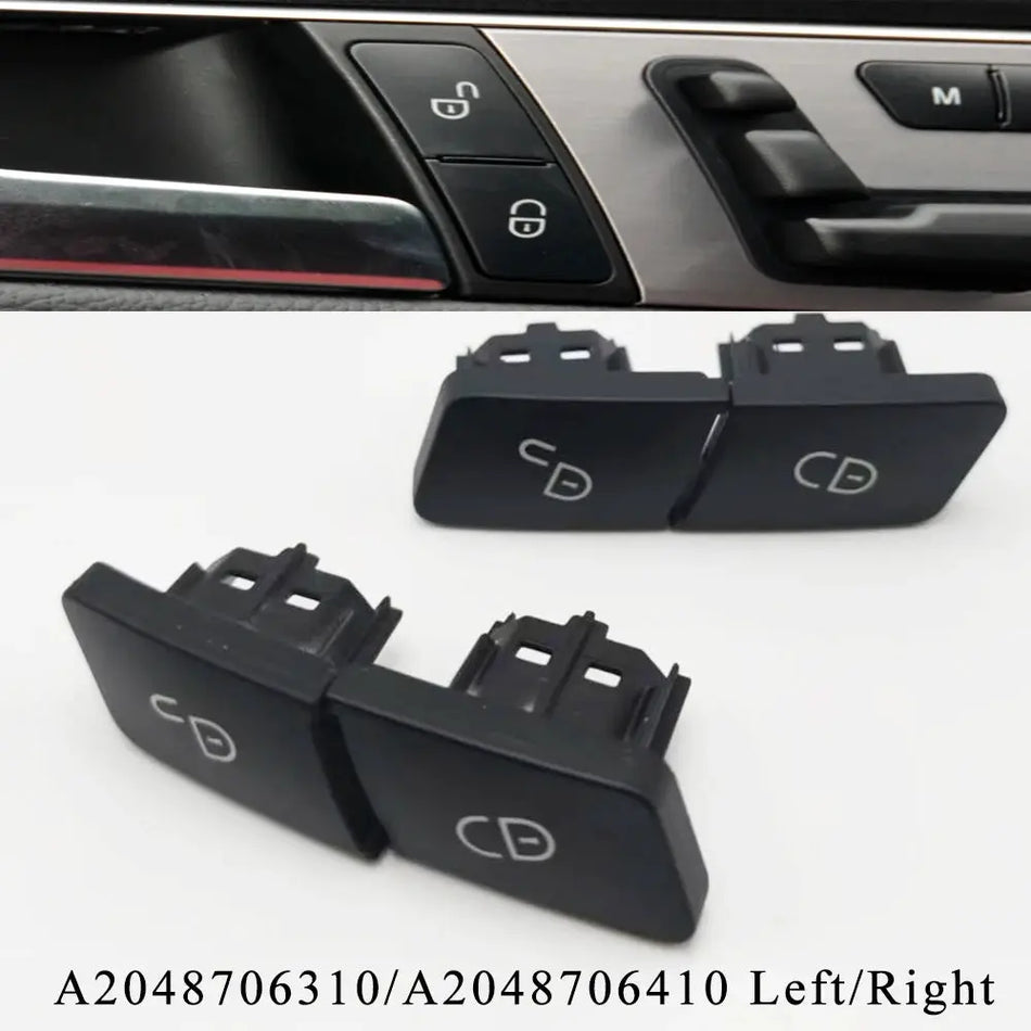 Door Lock Switch Set for Mercedes Benz W204 W212 C207 W177 by InterCyprus Trading Ltd