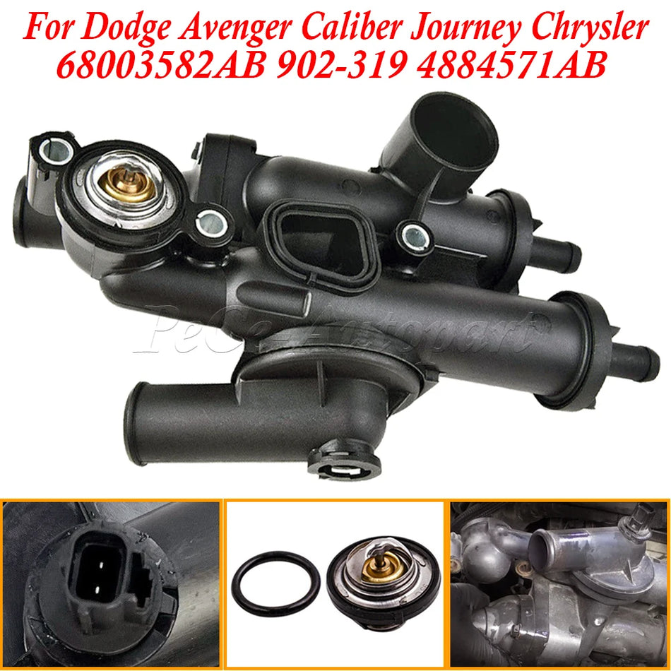 Thermostatgehäuse-Baugruppe für Dodge Chrysler Jeep 2.0L 2.4L