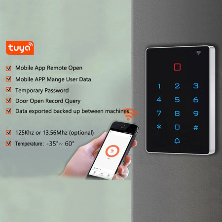 T12-wifi &ndash; WiFi Enabled Keyless Door Lock With RFID