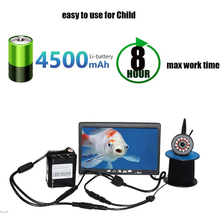 20M DVR Recorder Fish Finder &ndash; HD720P Underwater Fishing Camera