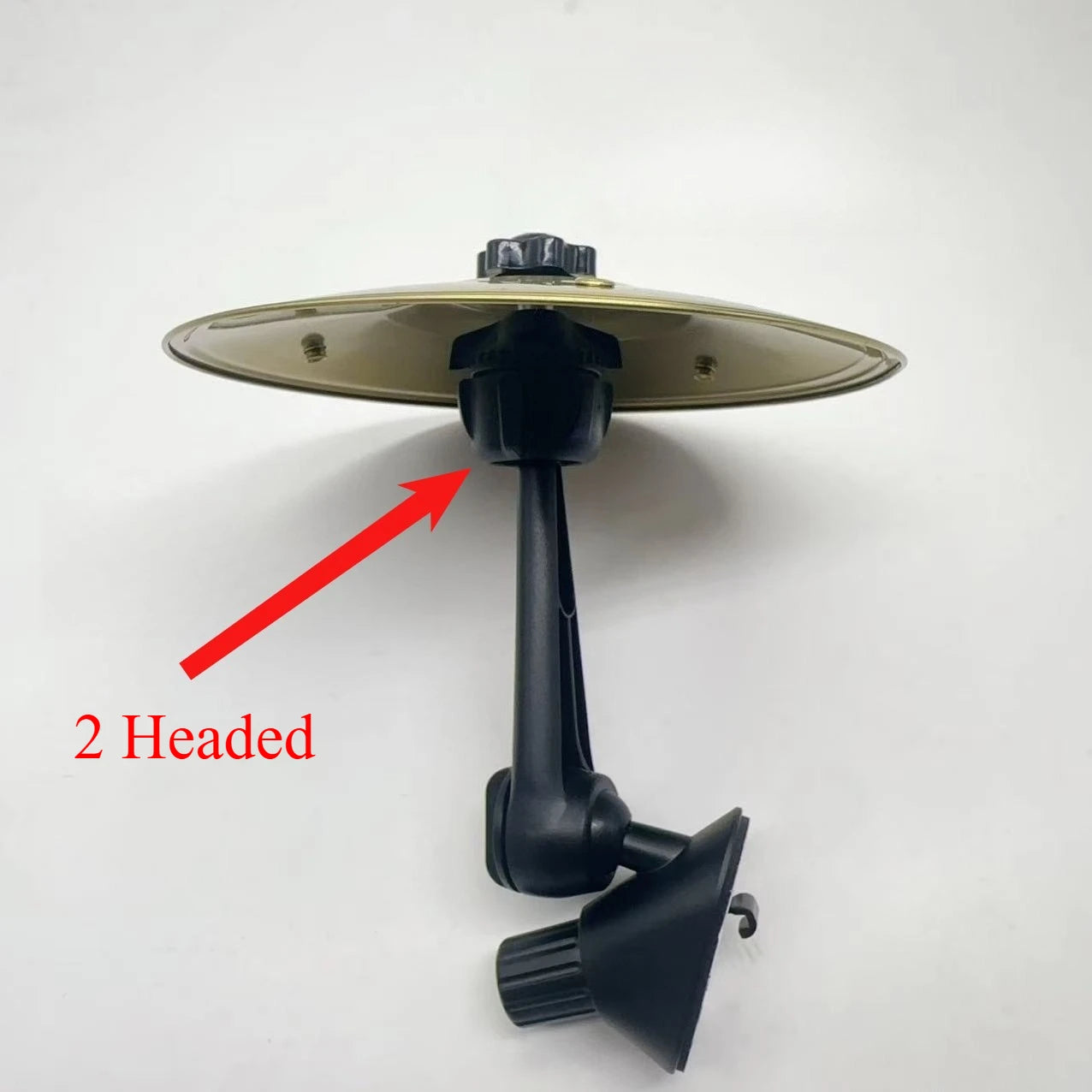 Car Collision Drum Cymbal Style Ventilation Drum &ndash; Clip On Gold -B