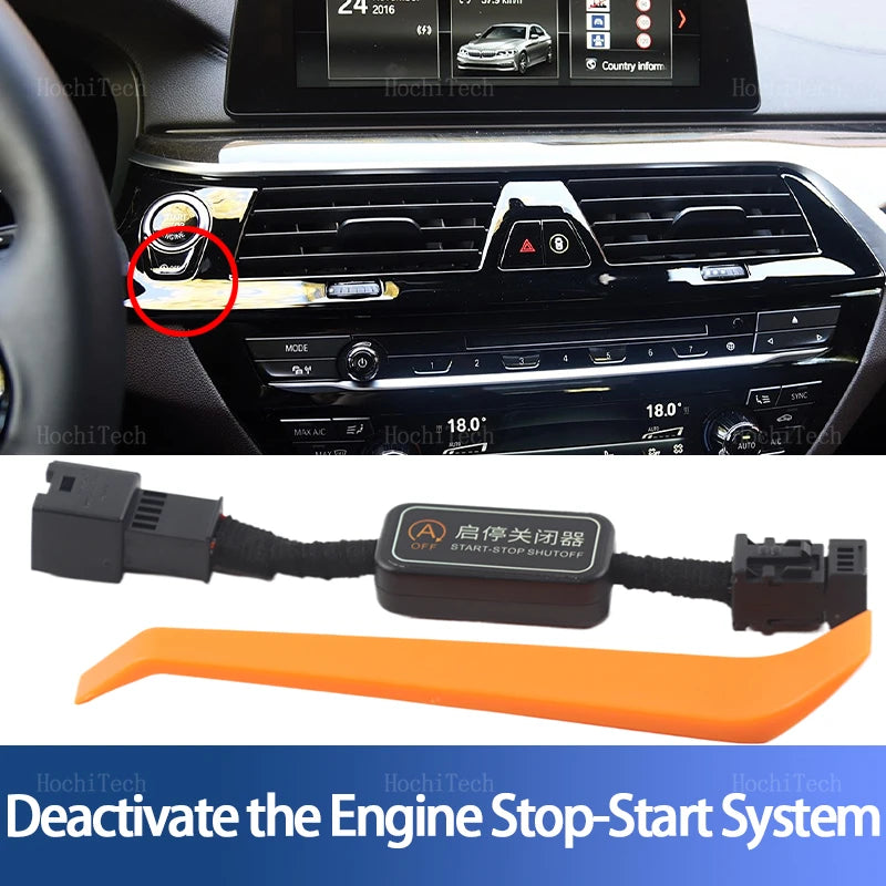 Διακόπτης Απενεργοποίησης Auto Start Stop για BMW 5 Σειρά G30 G31 2017-2023