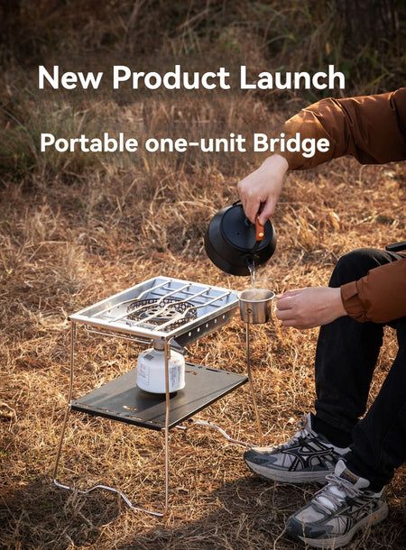 CAMPINGMOON G-38 &ndash; Durable Folding Stainless Steel Design