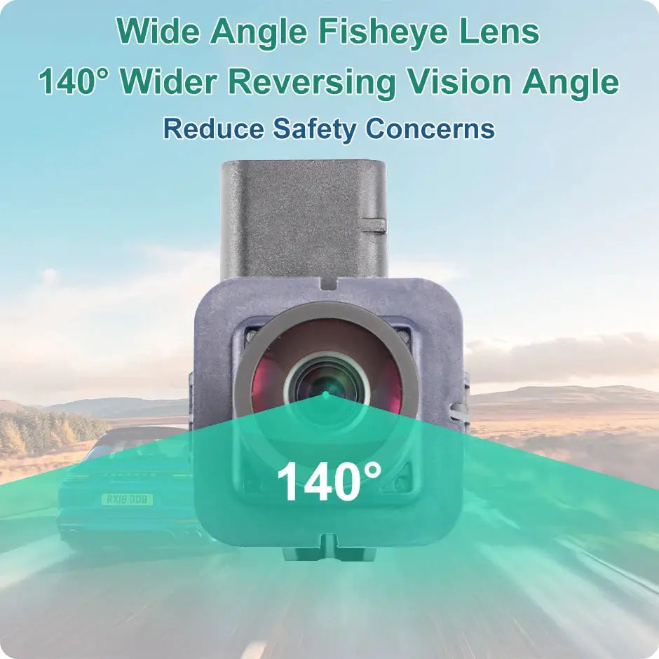 Rear View Backup Camera With Guiding Lines For Ford Fusion Mondeo MK5 by InterCyprus Trading Ltd