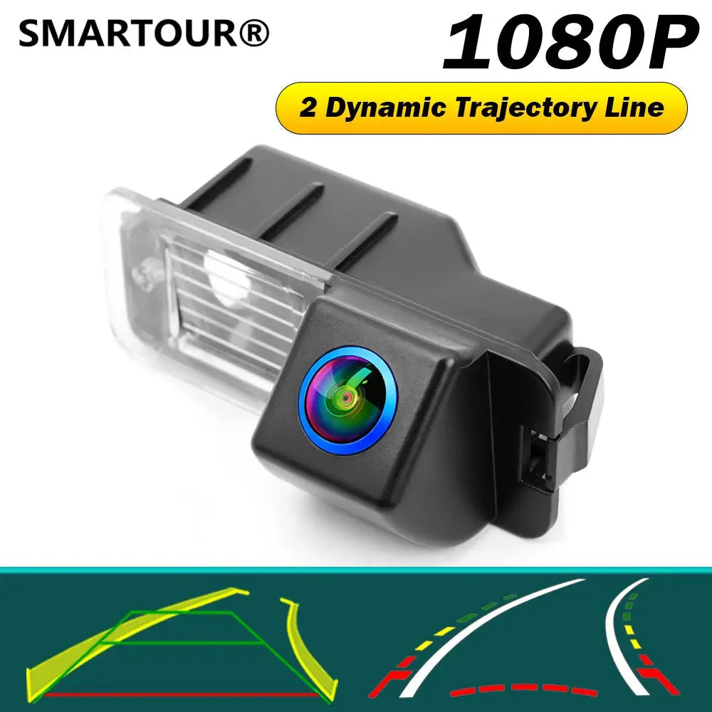AHD 1080P Dynamic Trajectory Rear View Camera Fit VW Magotan Golf POLO Beetle CC Bora Jetta Skoda Yeti Porsche Cayenne Camera by InterCyprus Trading Ltd