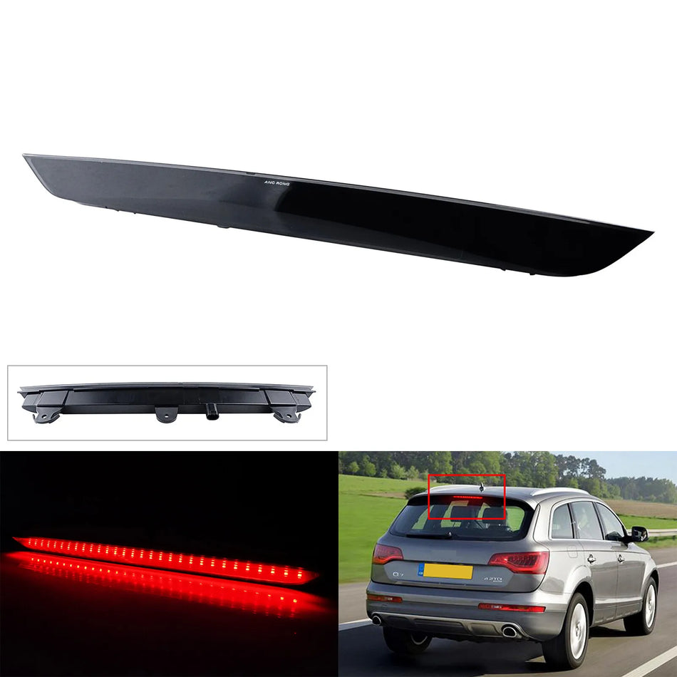 Zadné LED brzdové svetlo s čiernym dymovým sklom pre Audi Q7 4L