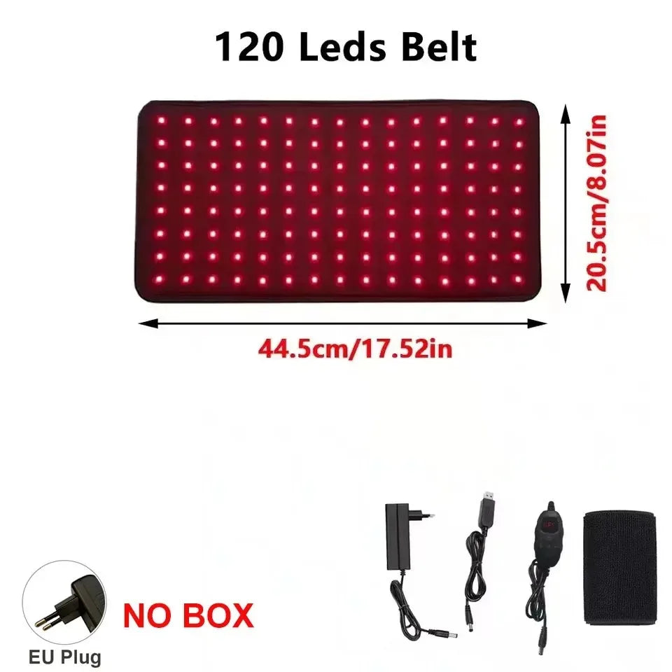 120Pcs LEDs Red And Infrared Belt - Infrared Therapy 120 Leds No Box-EU