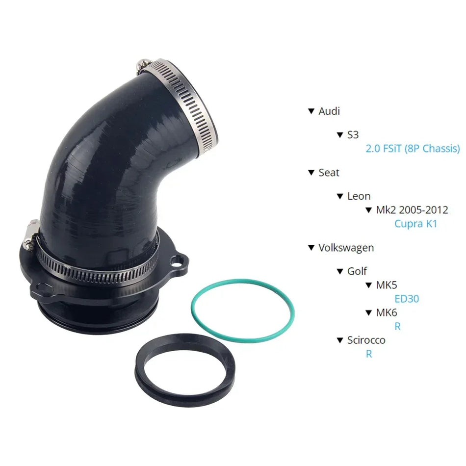 Turbo tlmič odstránenia potrubia pre VW Golf Mk5 Mk6 Audi S3 EA113 K04