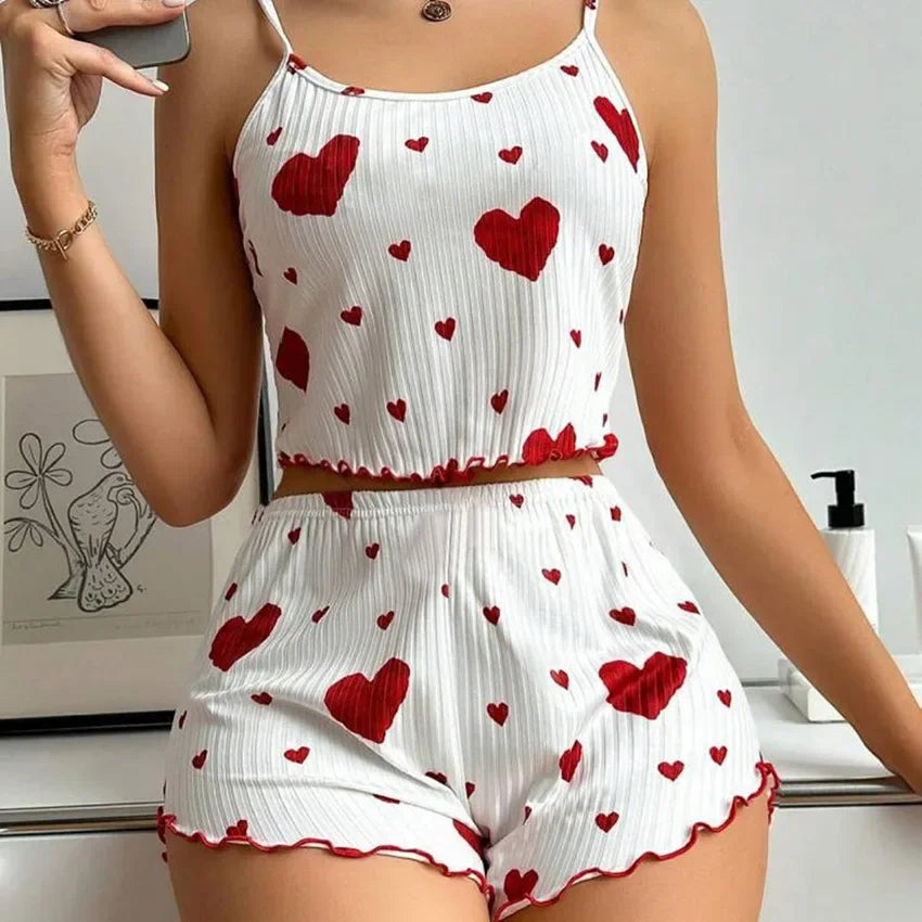Kawaii Women's Pajama Set - Cute &amp; Comfortable Sleepwear