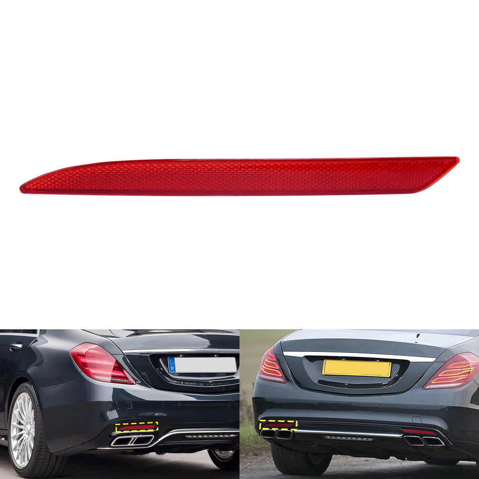 Linker hinterer Stoßfängerreflektor für Mercedes-Benz S-Klasse W222 AMG 2013-2017