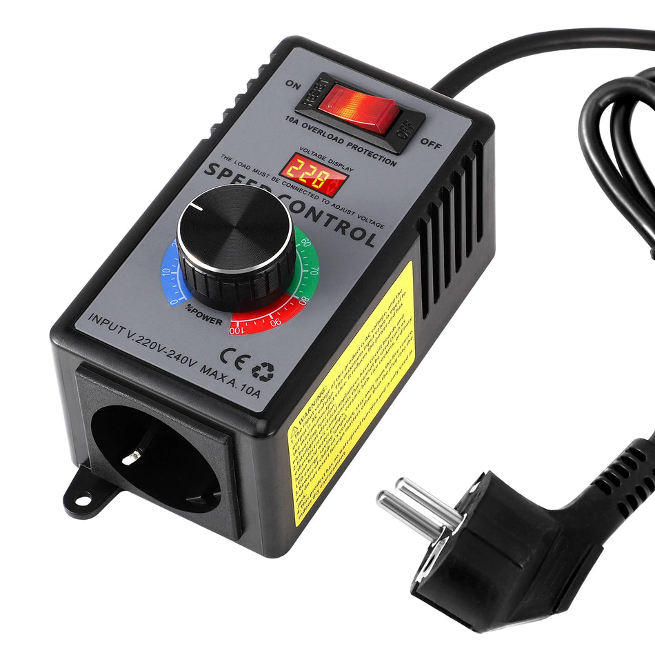 Regulador de Velocidad de 230V 4000W para Amoladora, Soplador, Taladro