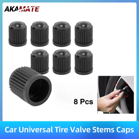 QMZ01-8 8 Pcs Tire Valve Stem Caps &ndash; Universal Protection