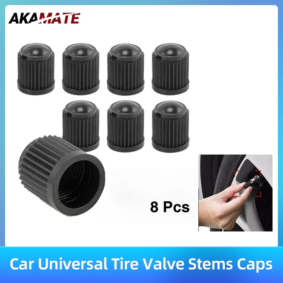 QMZ01-8 8 Pcs Tire Valve Stem Caps &ndash; Universal Protection