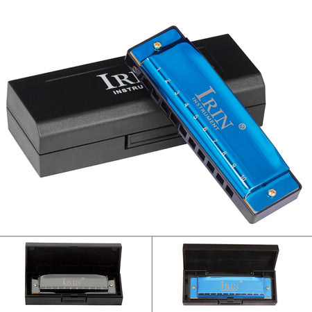 8K Titanium Tremolo Harmonica &ndash; Key C Tone Included