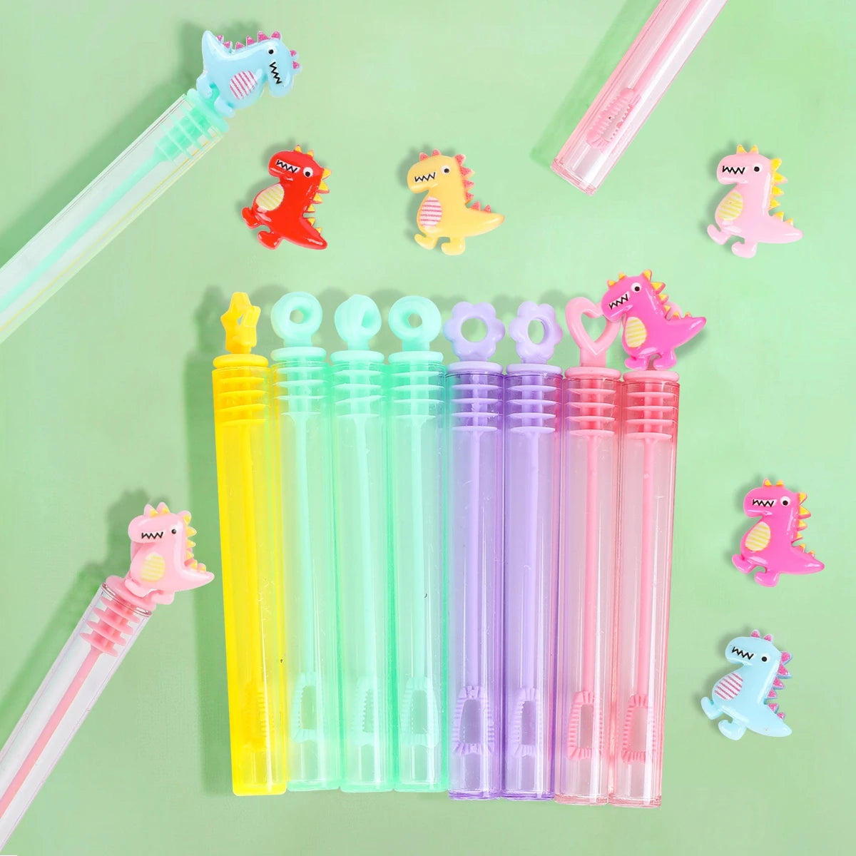 Dinosaur Bubble Tube Soap Bottle for Dinosaur-Themed Parties &amp; Events