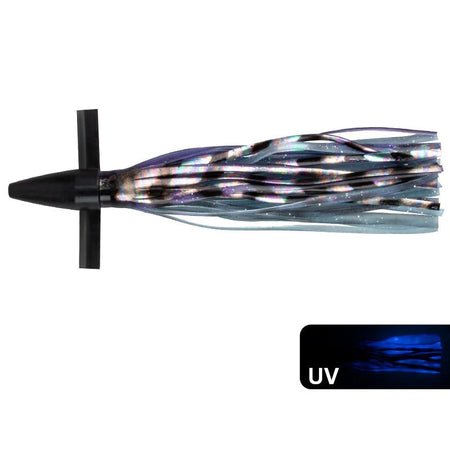 18cm/23cm Trolling Skirt Tuna Lures - Biomimetic Squid Bait for Sea Fishing black / 23cm / CHINA