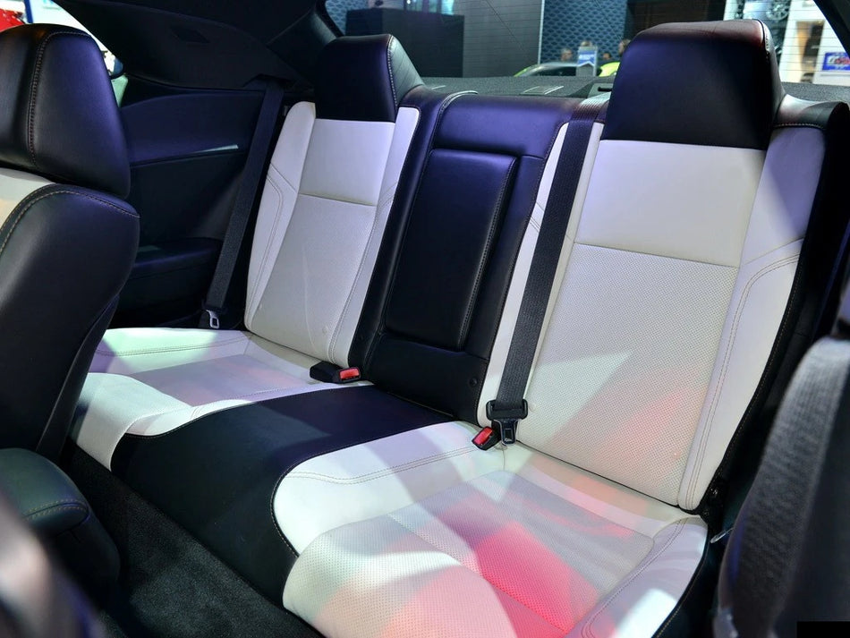 Dodge Challenger 2008 2023 5 Seat Faux Leather Seat Covers