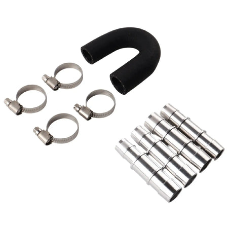626-001 Billets Aluminum Engine Heater Core Bypass Kit With 5/8' 3/4' Hose Diameter Compatible With Most Common Heater Hoses by InterCyprus Trading Ltd