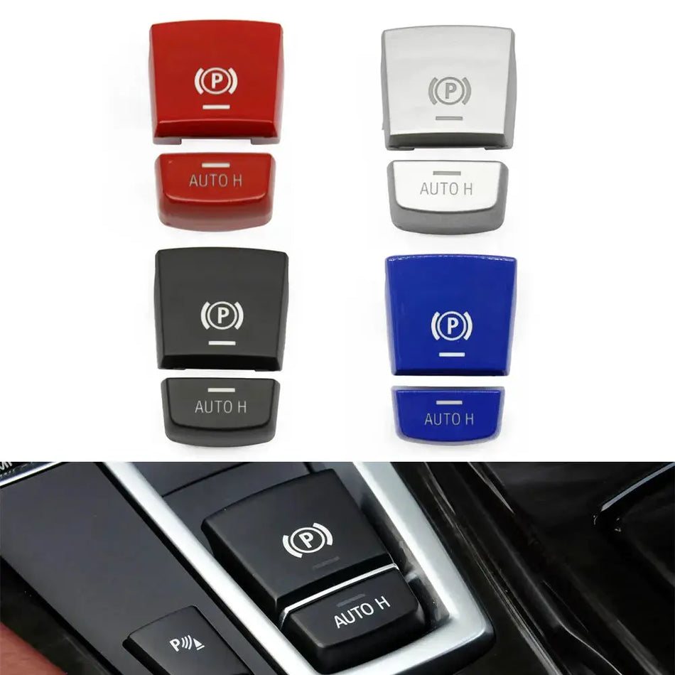 Electronic Parking Brake Switch Auto H Button Replacement For BMW 5 7 X3 X4 X5 X6 F Series F01 F02 F10 F18 F12 F15 F16 F25 F26 by InterCyprus Trading Ltd