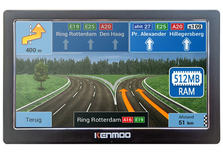 7 Inch HD GPS Navigator &ndash; Free Lifetime Map Updates