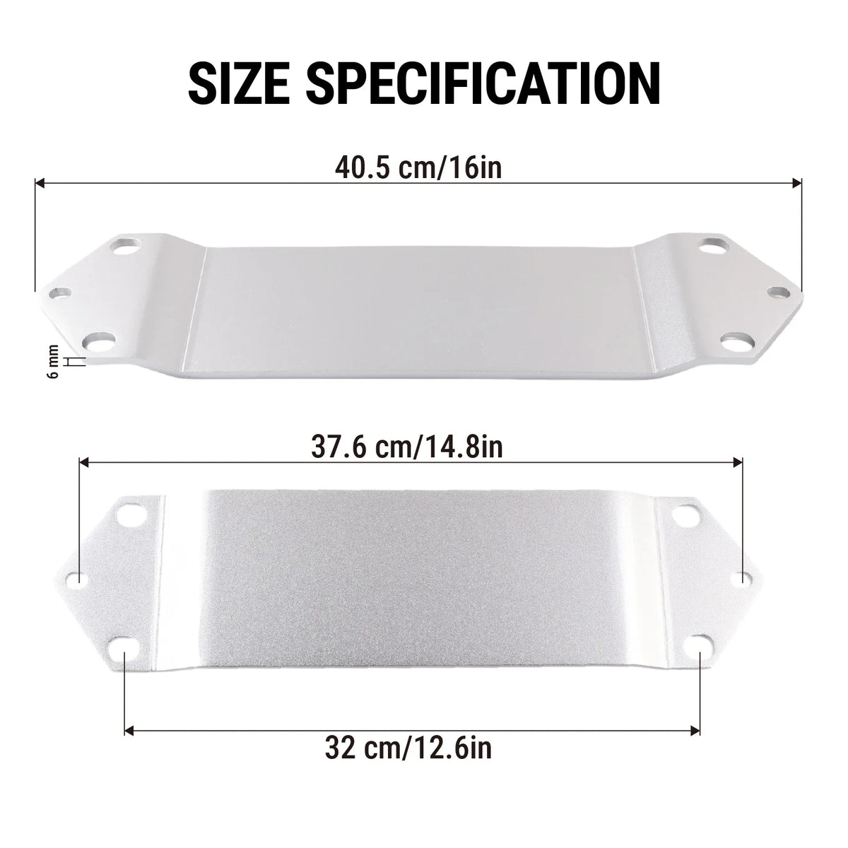 Steel Front Chassis Brace for BMW F80 F82 F83 F87 M2 M3 M4 by InterCyprus Trading Ltd