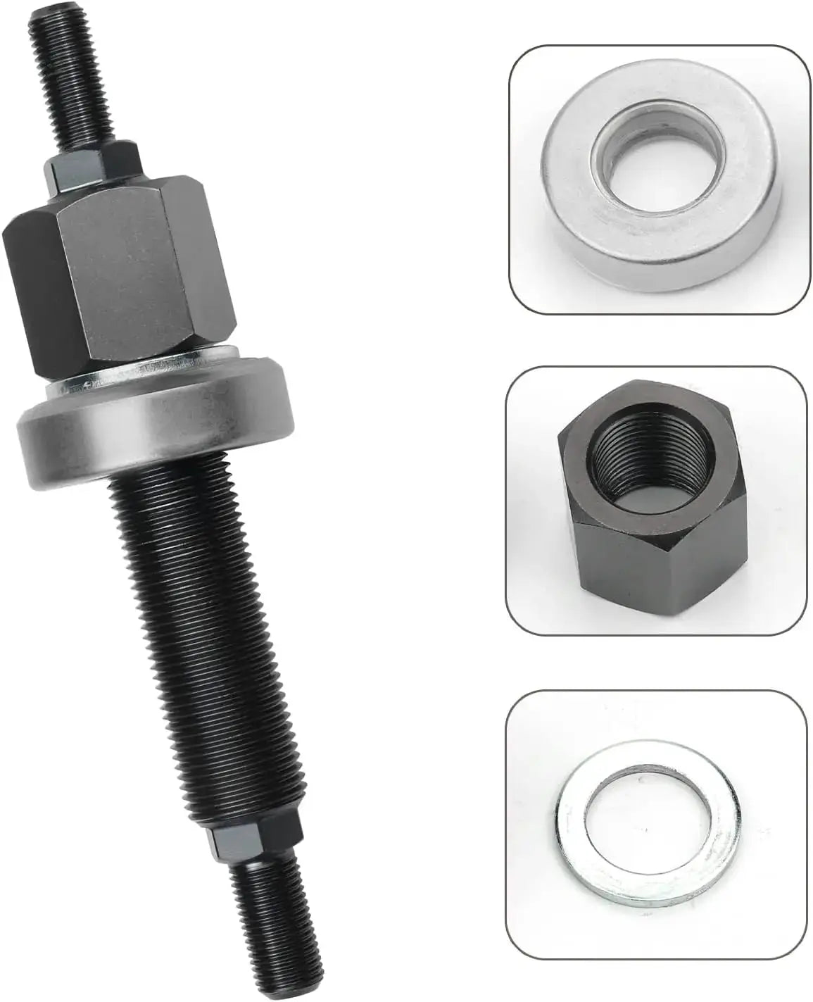 66515 Harmonic Balancer Installation Tool Compatible with Chevy SBC BBC Cranks by InterCyprus Trading Ltd