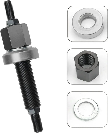 66515 Harmonic Balancer Installation Tool Compatible with Chevy SBC BBC Cranks by InterCyprus Trading Ltd