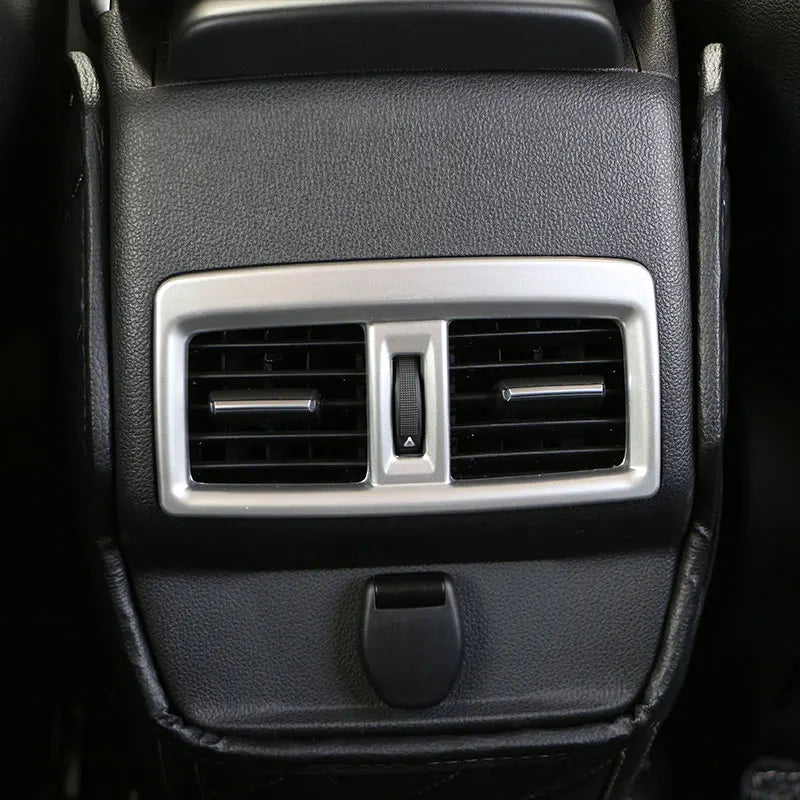 Капак за облицовка на задния въздушен отвор на климатик за Renault Koleos / Samsung QM6 в сребрист ABS