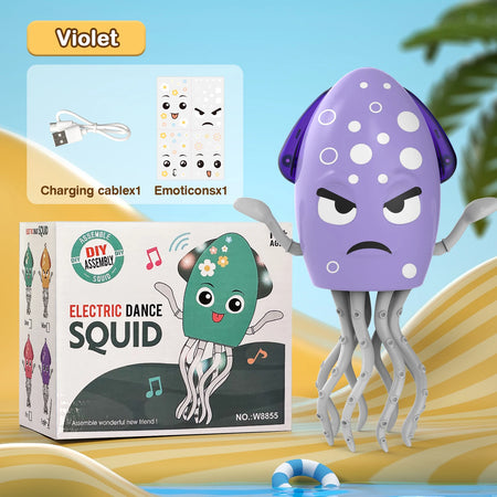 Funny Electric Crawling Octopus &ndash; Interactive Stress Relief Gift Violet / OneSize