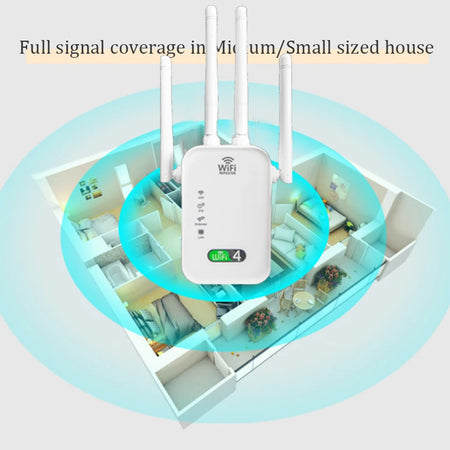 300M &ndash; Wireless Signal Booster for Home Coverage Enhancement